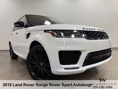 Used 2018 Land Rover Range Rover Sport Autobiography image 14