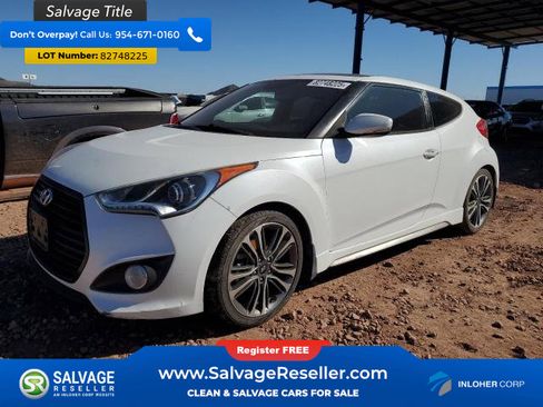 Used 2016 Hyundai Veloster Turbo w/ Option Group 04 FWD image 1
