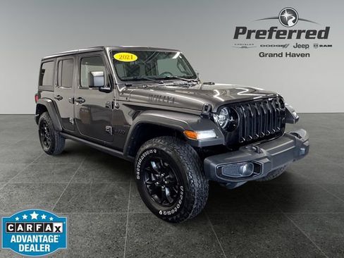 Used 2021 Jeep Wrangler Unlimited Sport AWD/4WD image 1