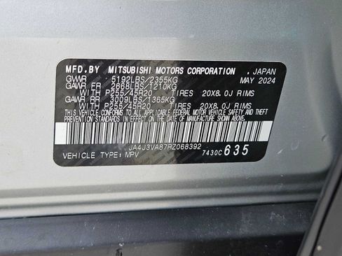 Used 2024 Mitsubishi Outlander SE FWD image 31