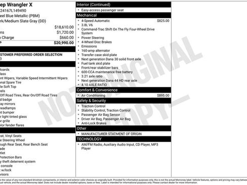 Used 2007 Jeep Wrangler X image 2
