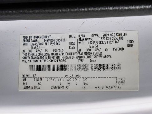 Used 2019 Ford F150 XL w/ XL Power Equipment Group AWD/4WD image 47