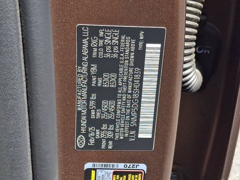 Certified 2025 Hyundai Santa Fe Calligraphy AWD/4WD image 23