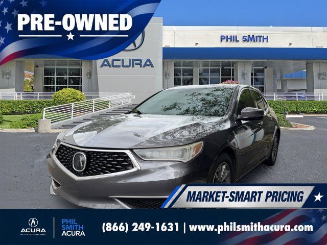 Certified 2019 Acura TLX w/ Technology Package FWD image 1