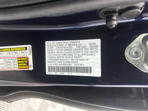 Used 2024 Honda Odyssey EX-L image 36