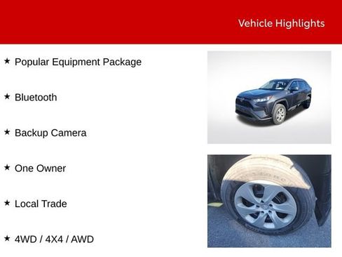 Used 2019 Toyota RAV4 LE w/ All Weather Liner Package image 9