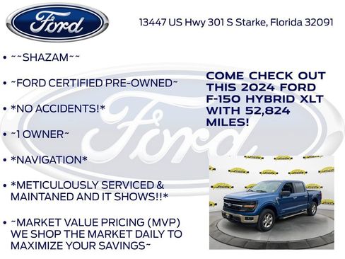 Certified 2024 Ford F150 XLT w/ Mobile Office Package image 6