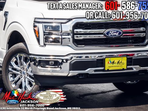Certified 2025 Ford F150 Lariat w/ Equipment Group 501A Mid AWD/4WD image 4