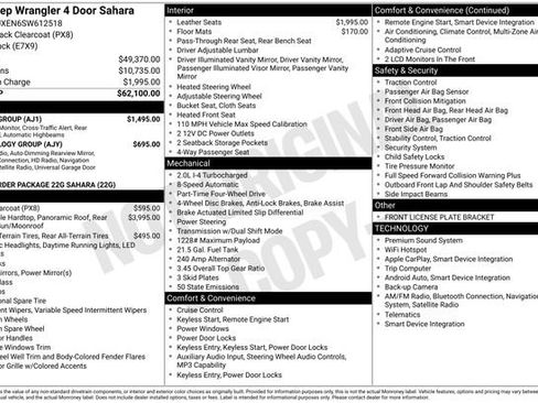 New 2025 Jeep Wrangler Sahara w/ Safety Group image 5
