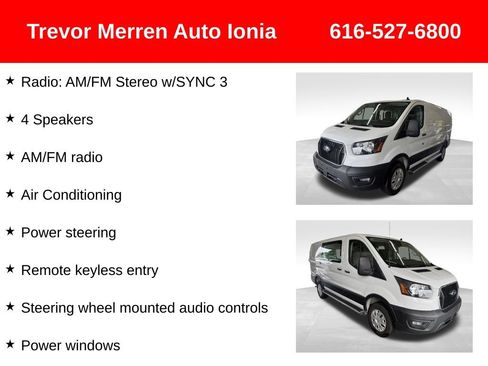Used 2025 Ford Transit 250 Low Roof w/ Exterior Upgrade Package RWD image 20