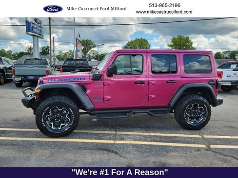 Used 2022 Jeep Wrangler Unlimited Rubicon 4xe AWD/4WD image 2