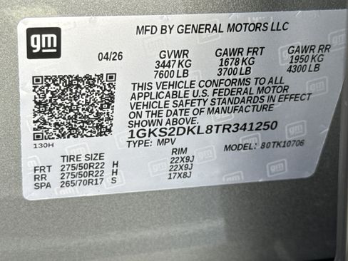 New 2026 GMC Yukon Denali w/ Sun & Power Step Package AWD/4WD image 33