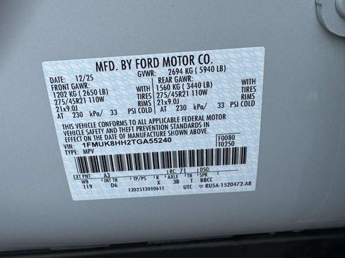 Used 2026 Ford Explorer Platinum w/ LUX Leather Package AWD/4WD image 28