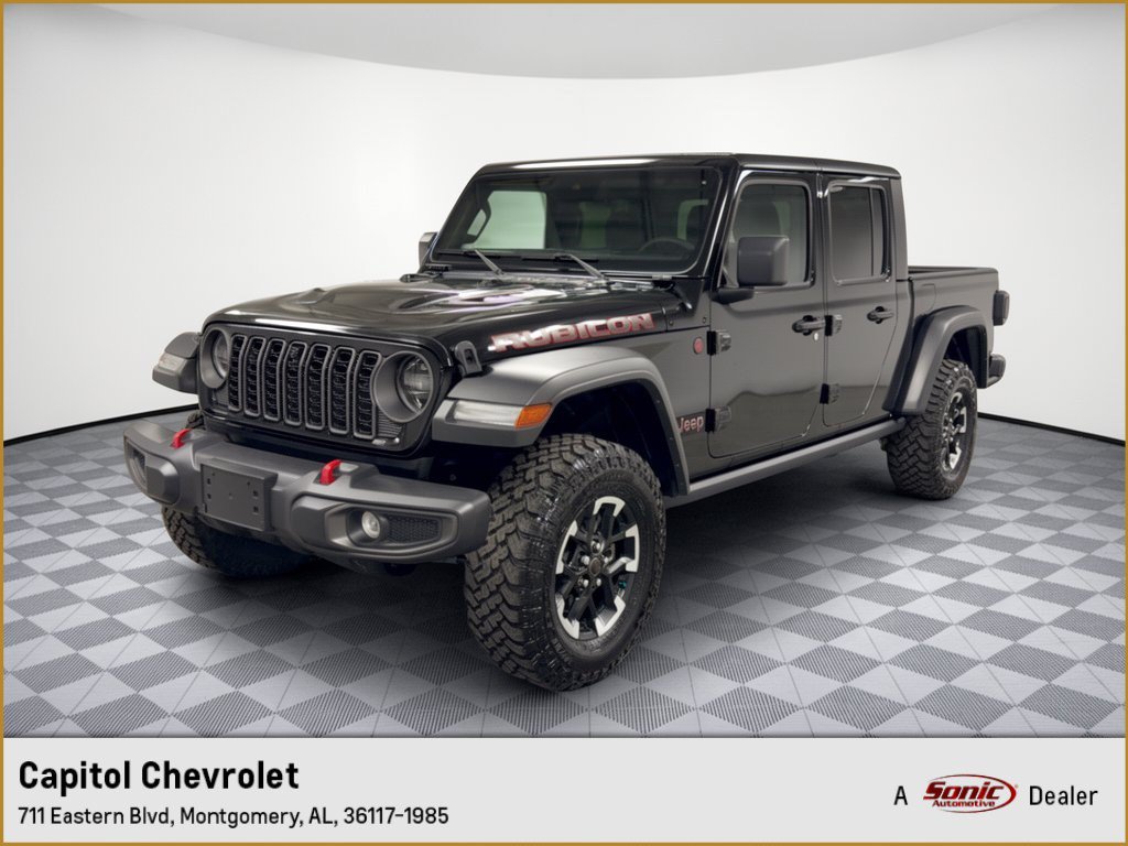 Used 2025 Jeep Gladiator Rubicon w/ Technology Group AWD/4WD image 1