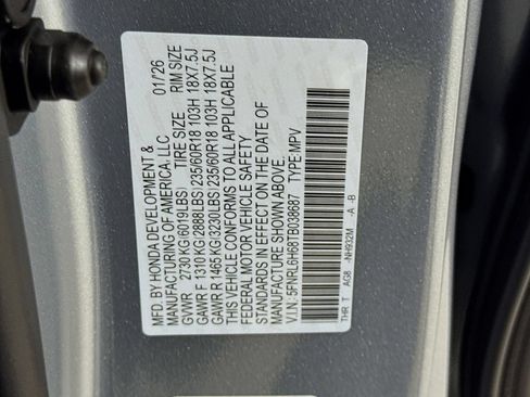 Used 2026 Honda Odyssey EX-L image 44