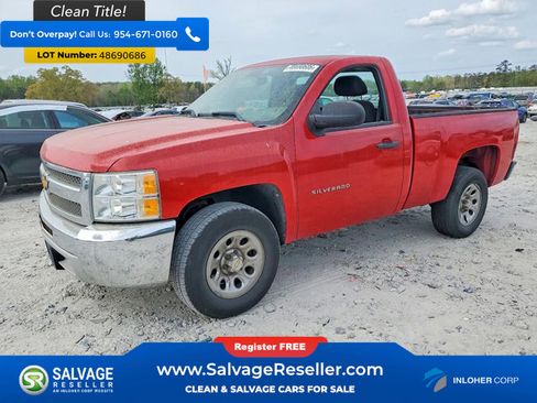 Used 2012 Chevrolet Silverado 1500 W/T w/ LS Package image 1