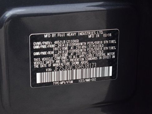 Used 2016 Subaru Forester 2.0XT Touring AWD/4WD image 36