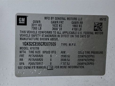 Used 2012 GMC Yukon SLT AWD/4WD image 12