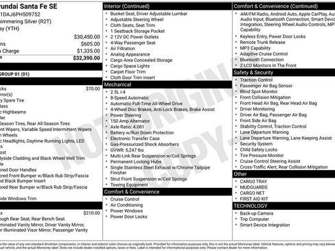 Certified 2023 Hyundai Santa Fe SE image 5