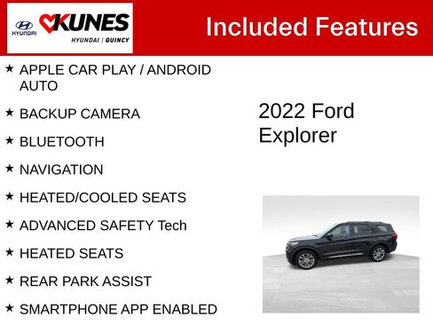 Used 2022 Ford Explorer Limited AWD/4WD image 2