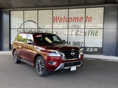 Certified 2022 Nissan Armada Platinum w/ Captain's Chairs Package