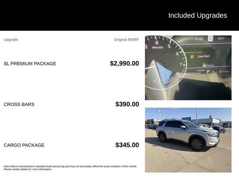 Used 2023 Nissan Pathfinder SL w/ SL Premium Package FWD image 5