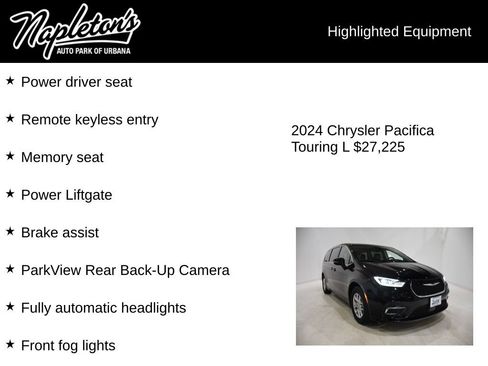 Used 2024 Chrysler Pacifica Touring-L image 16