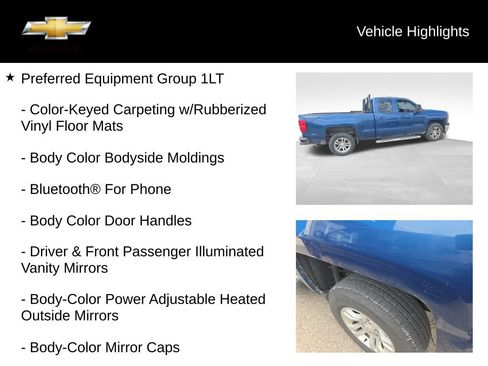 Used 2015 Chevrolet Silverado 1500 LT w/ Max Trailering Package AWD/4WD image 19