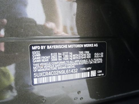 Used 2022 BMW X5 sDrive40i w/ Premium Package RWD image 26