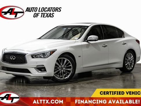 Used 2019 INFINITI Q50 Luxe w/ Essential Package (3.0T Luxe) image 1