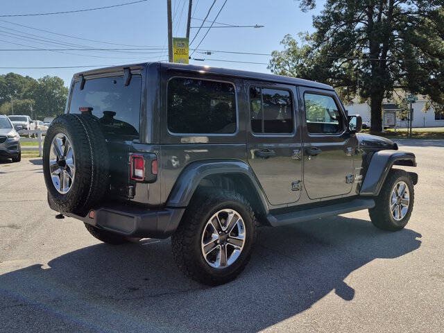 Used 2020 Jeep Wrangler Unlimited Sahara AWD/4WD image 3