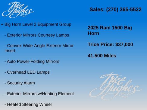 Used 2025 RAM 1500 Big Horn AWD/4WD image 26