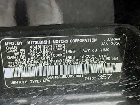 Used 2020 Mitsubishi Outlander Sport SE AWD/4WD image 12