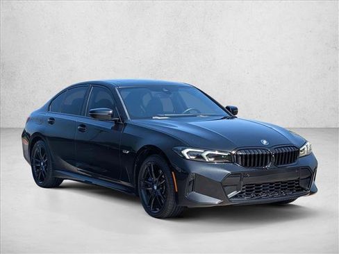 Used 2023 BMW 330e w/ M Sport Package RWD image 3