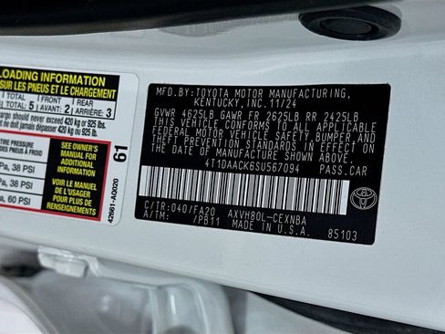 Certified 2025 Toyota Camry LE FWD image 32