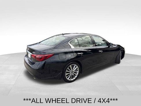 Certified 2023 INFINITI Q50 Luxe w/ Cargo Package AWD/4WD image 5