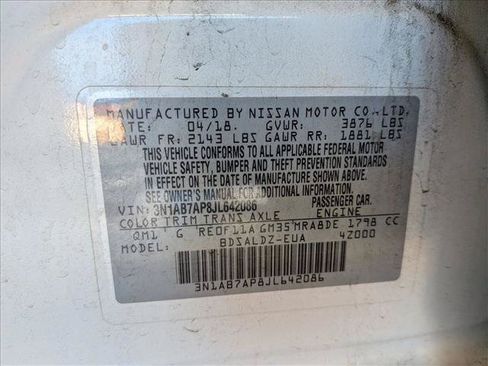 Used 2018 Nissan Sentra SV FWD image 16