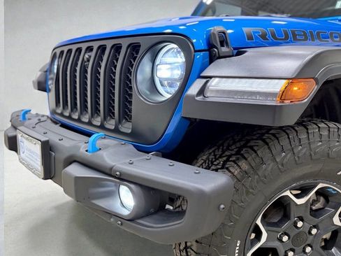 Used 2023 Jeep Wrangler Unlimited Rubicon 4xe w/ Steel Bumper Group image 3