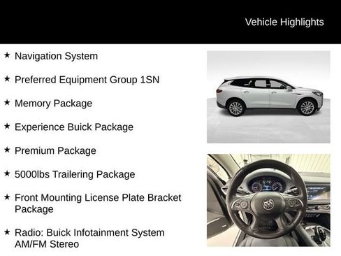 Certified 2019 Buick Enclave Premium w/ Experience Buick Package FWD image 16