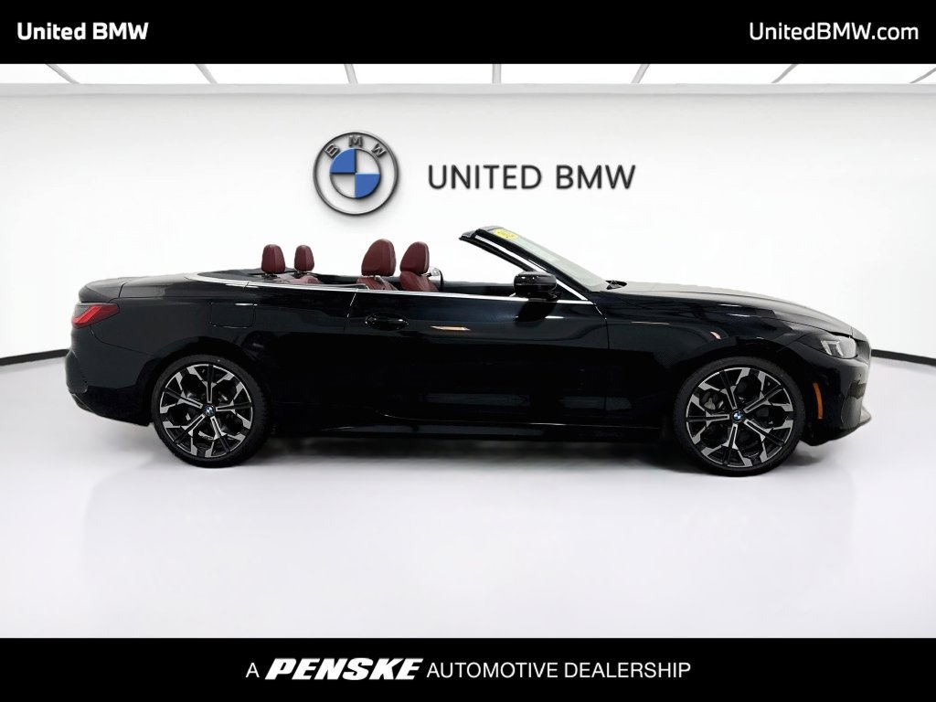 Certified 2025 BMW 430i Convertible RWD image 4