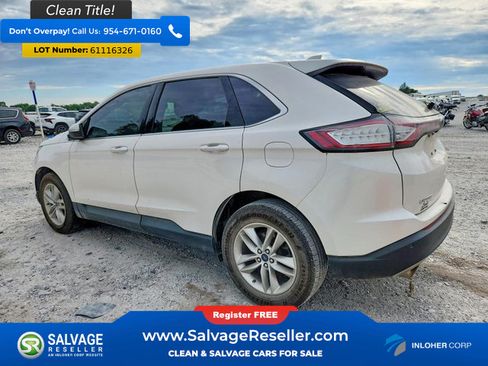 Used 2017 Ford Edge SEL w/ Equipment Group 201A FWD image 3