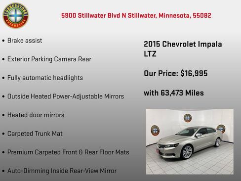 Used 2015 Chevrolet Impala LTZ image 25