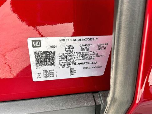 Certified 2024 Chevrolet Suburban RST w/ Luxury Package image 27