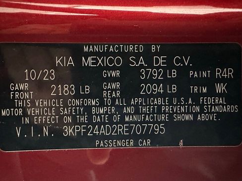 Used 2024 Kia Forte LXS image 11