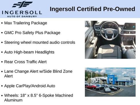 Used 2022 GMC Yukon SLE w/ Max Trailering Package AWD/4WD image 10