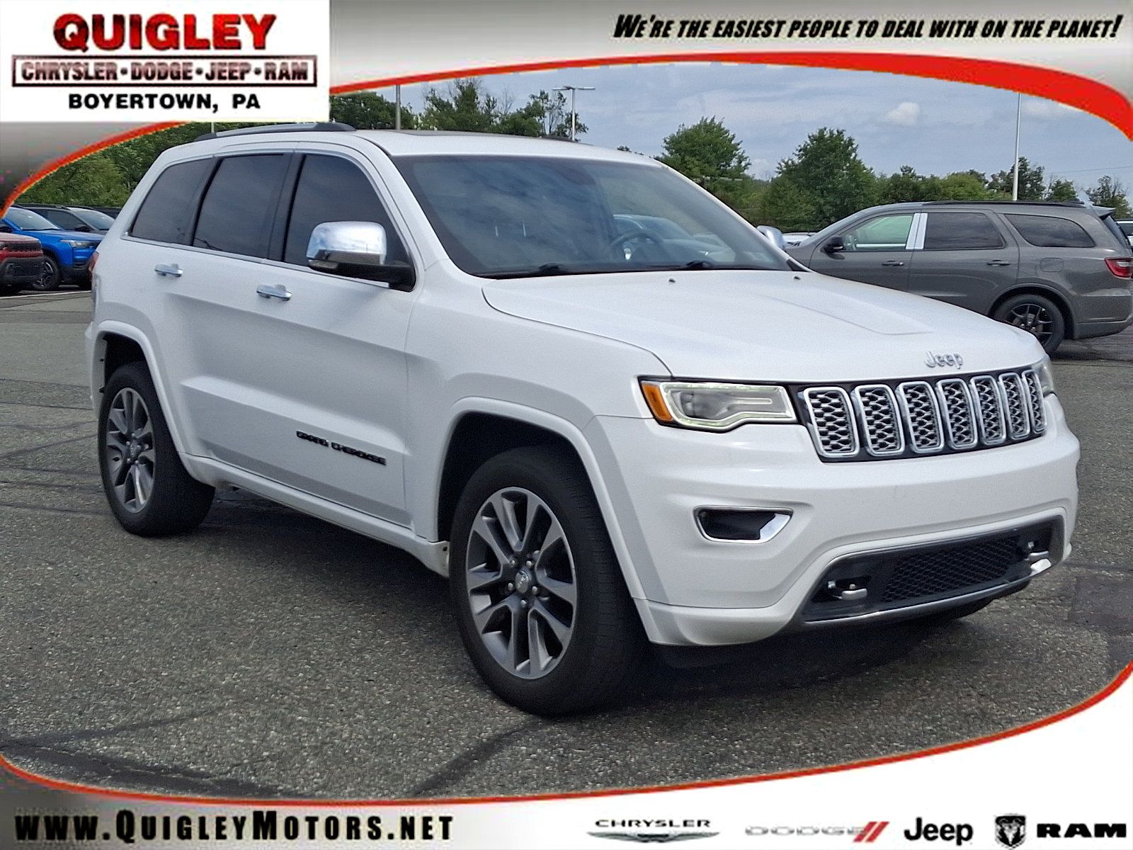 Used 2017 Jeep Grand Cherokee Overland AWD/4WD image 1
