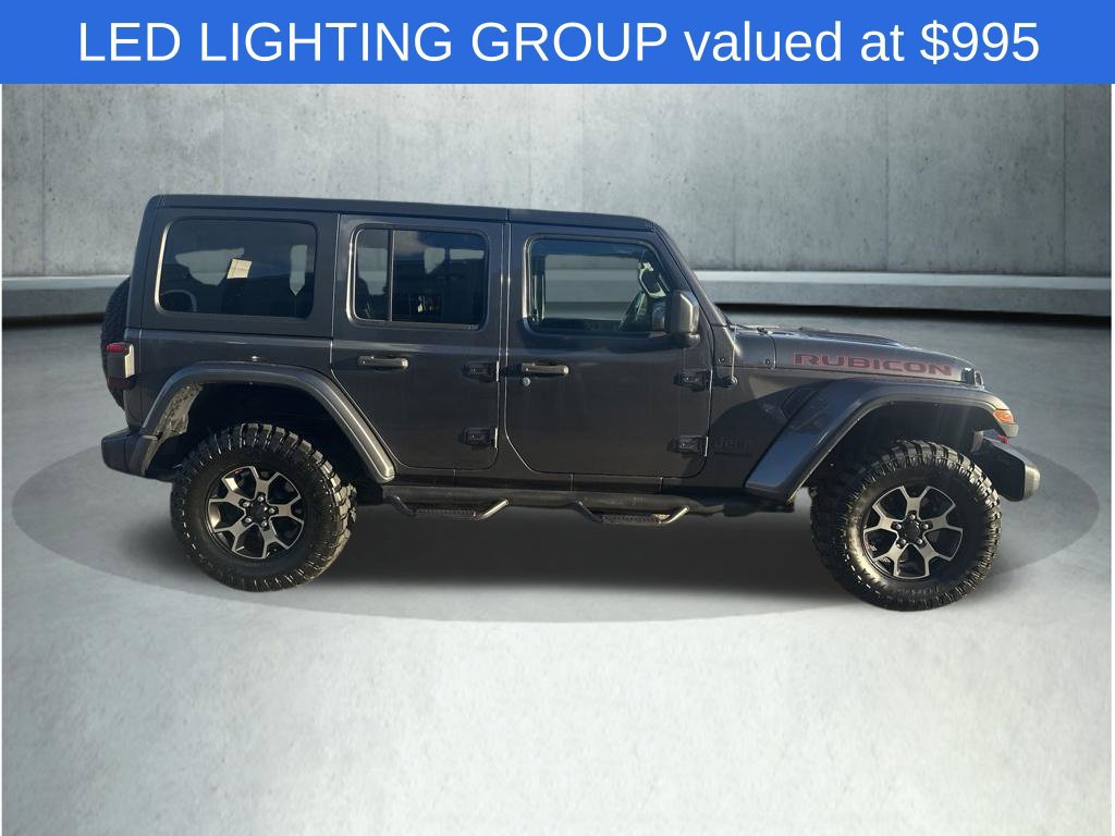 Used 2018 Jeep Wrangler Unlimited Rubicon w/ LED Lighting Group AWD/4WD image 9