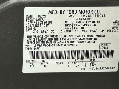 Used 2022 Ford Edge Titanium image 40