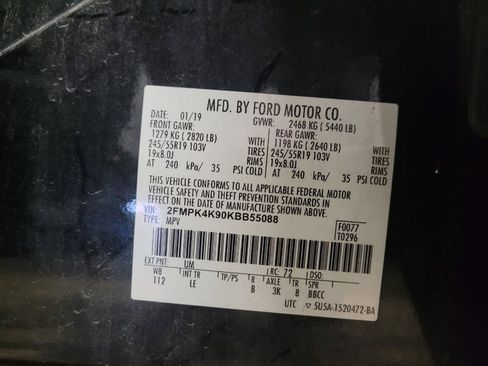 Used 2019 Ford Edge Titanium AWD/4WD image 33
