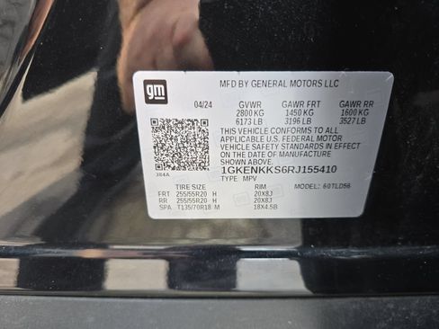 Certified 2024 GMC Acadia Elevation w/ LPO, Floor Liner Package FWD image 36